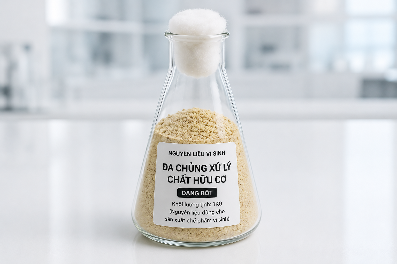 Nguyên Liệu Chế Phẩm Vi Sinh Xử Lý Chất Thải Hữu Cơ