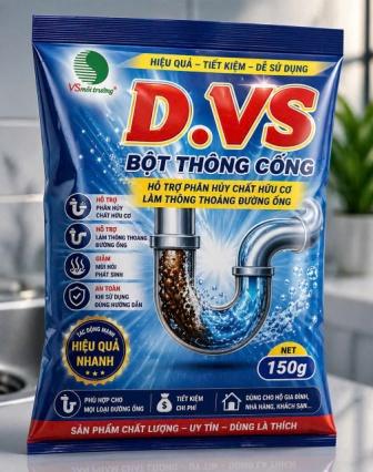 D.VS – BỘT THÔNG CỐNG